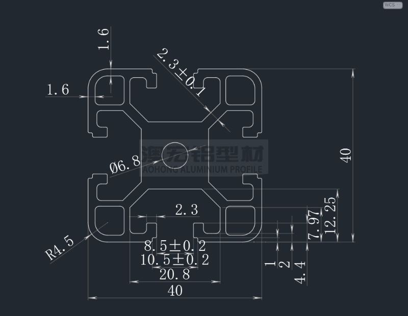 55AE1271-73C1-445a-96C1-FCB9D4C73E9F 4040工業鋁型材結構設計