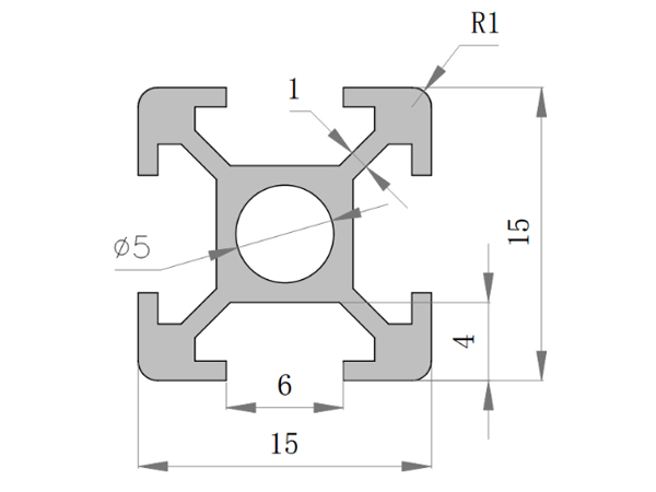 16系列鋁合金型材 001 05 16 16 16系列鋁合金型材 001 05 16 16
