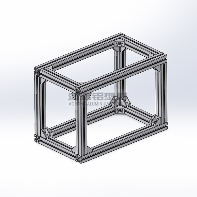 未標題-1 sw畫鋁型材機架