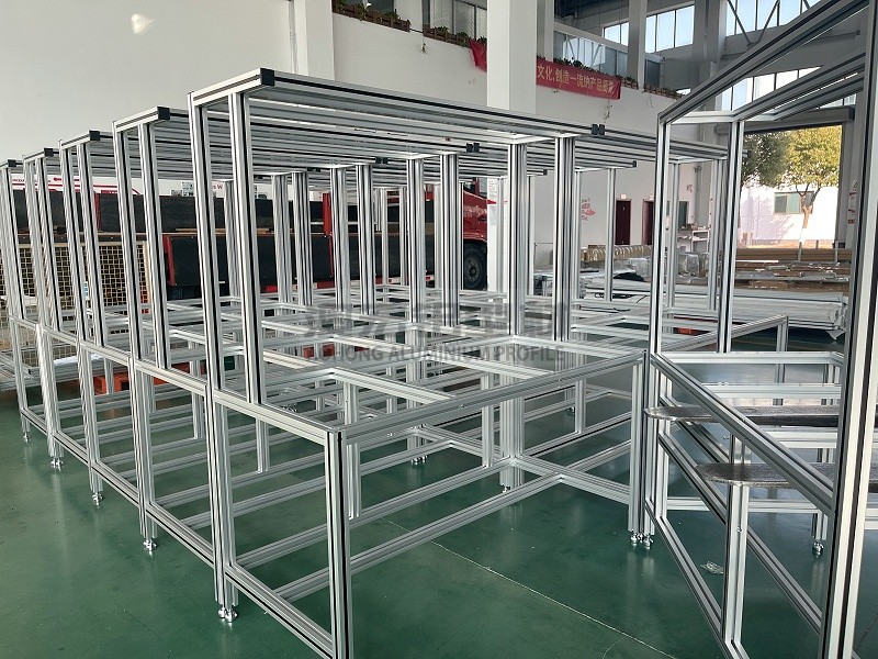 1 快速鋁型材機(jī)架設(shè)計(jì)